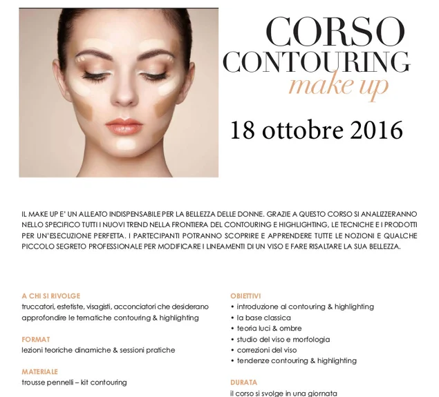 Corso Contouring Make up